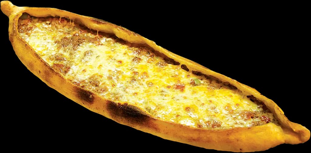 Kıymalı Kaşarlı Pide